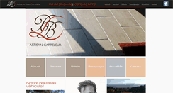Desktop Screenshot of blb-carrelage.com